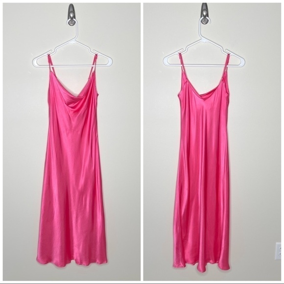 Zara Slip Dress Pink - Picture 4 of 10